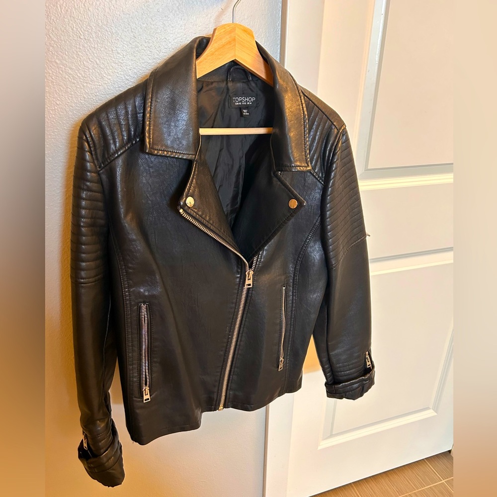 Topshop Leather Jacket